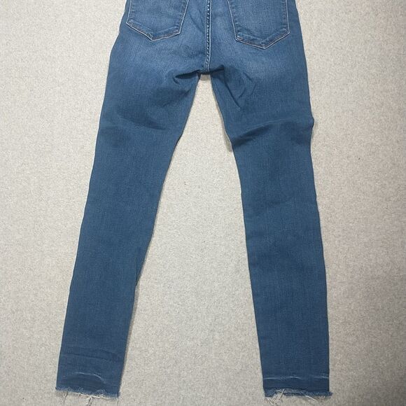 FRAME Le High Skinny Jeans Women's 27 Medium Wash Blue Stretch Denim High Rise - Picture 9 of 11